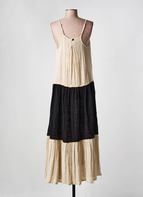 Robe longue beige BSB femme