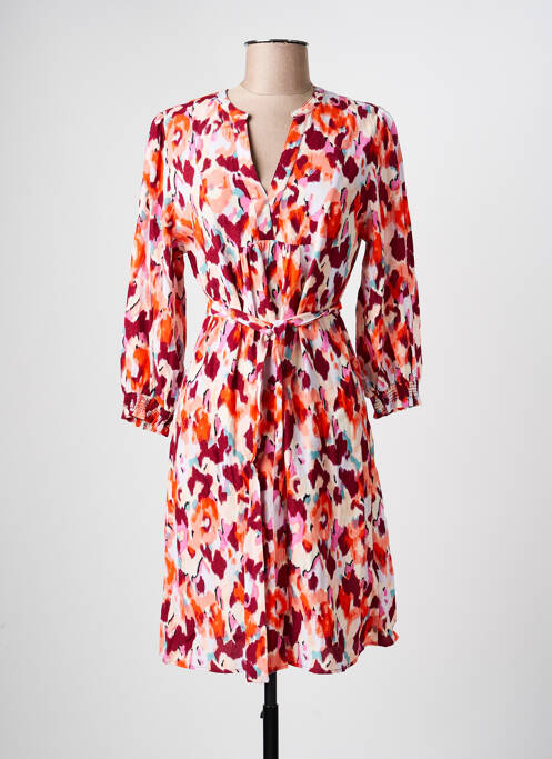 Robe mi-longue orange GARCIA femme