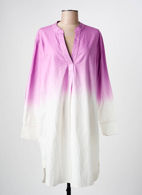 Robe mi-longue violet STORIATIPIC femme