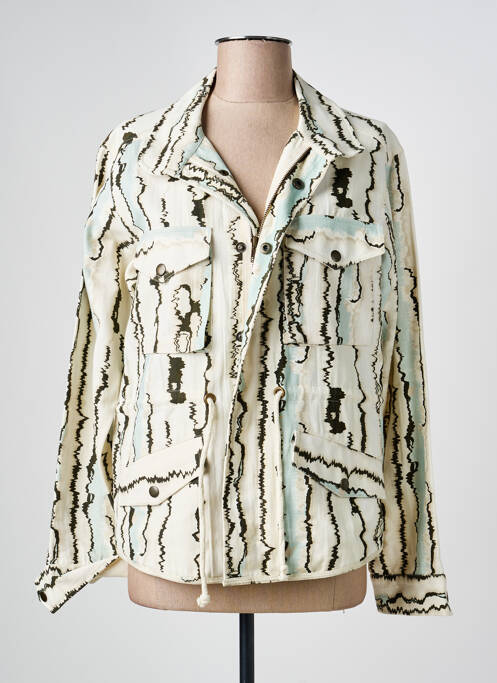 Veste casual beige STORIATIPIC femme