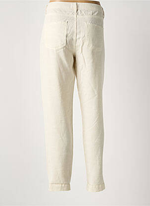 Pantalon slim taille normale taille normale beige STORIATIPIC femme