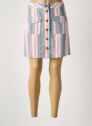 Jupe courte poches rose LA PETITE ETOILE femme