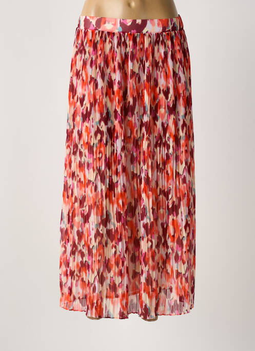 Jupe mi-longue rouge GARCIA femme