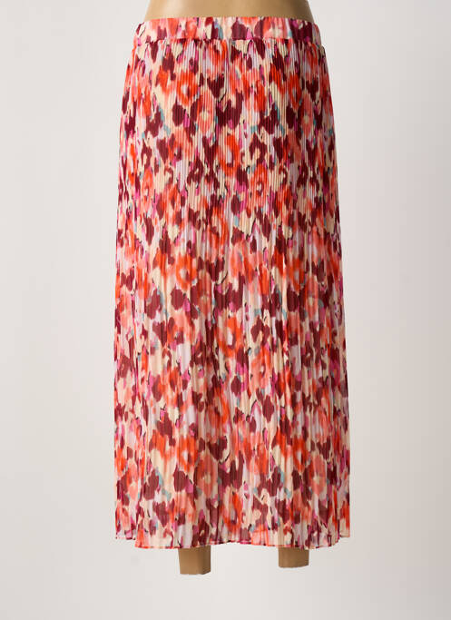 Jupe mi-longue rouge GARCIA femme