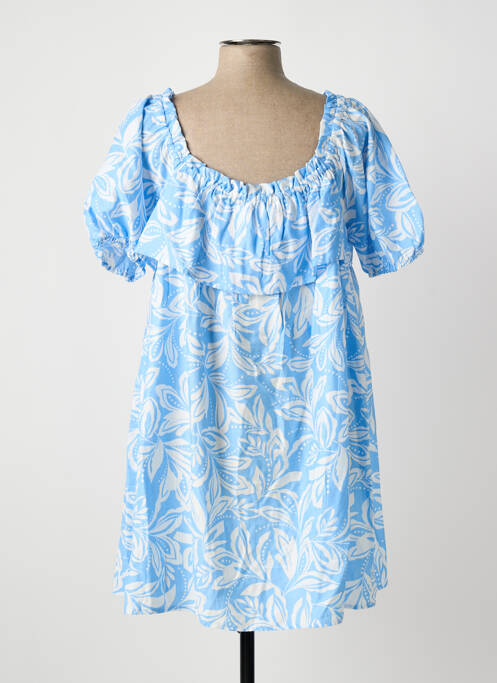 Robe courte bleu LA PETITE ETOILE femme