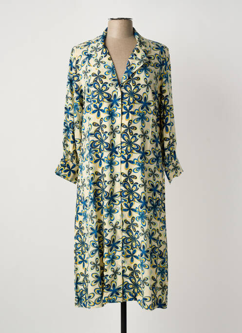 Robe mi-longue beige STORIATIPIC femme