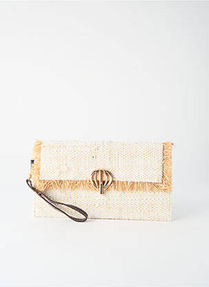 Pochette multipoches blanc LE VOYAGE EN PANIER femme