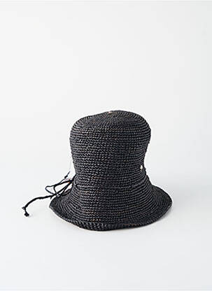 Chapeau noir LE VOYAGE EN PANIER femme