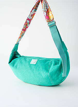 Sac vert LE VOYAGE EN PANIER femme