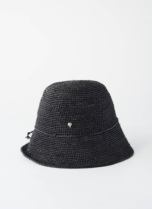 Chapeau noir LE VOYAGE EN PANIER femme
