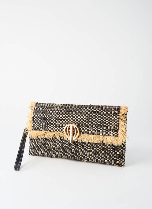 Pochette noir LE VOYAGE EN PANIER femme