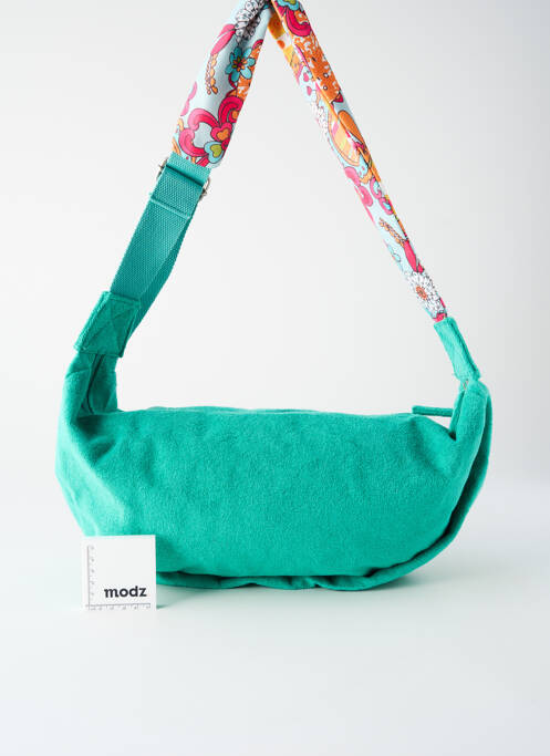 Sac vert LE VOYAGE EN PANIER femme