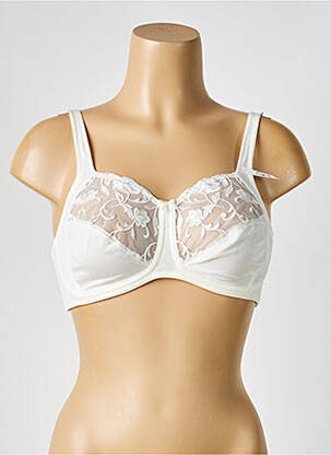 Soutien-gorge sans armature sans armature blanc FELINA femme