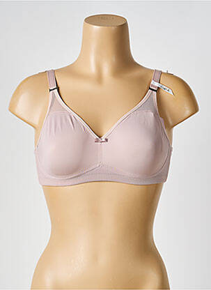 Soutien-gorge sans armature haut soutien-gorge emboitant beige FELINA femme