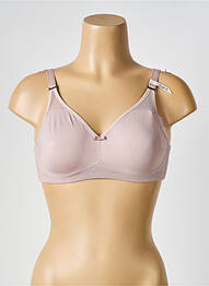 Soutien-gorge sans armature haut soutien-gorge emboitant beige FELINA femme