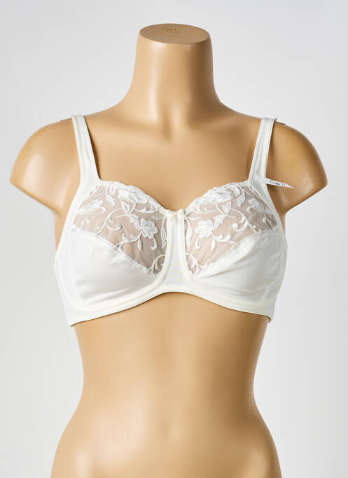 Soutien-gorge sans armature sans armature blanc FELINA femme