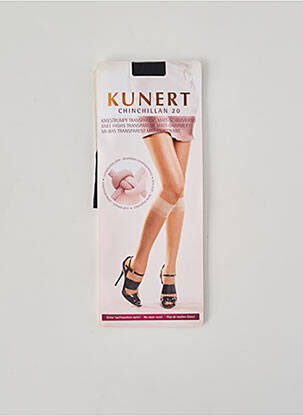 Chaussettes stretch gris KUNERT femme