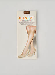 Chaussettes légère et transparente chair KUNERT femme