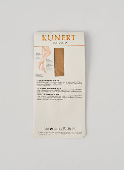 Chaussettes chair KUNERT femme