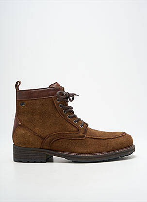 Bottines/boots fermeture lacets talon bas marron PEPE JEANS homme