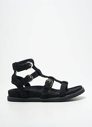 Spartiates bout ouvert talon plat jusqu'à 3cm noir VANESSA WU femme