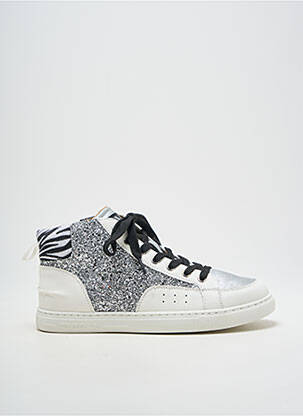 Baskets argent VANESSA WU femme