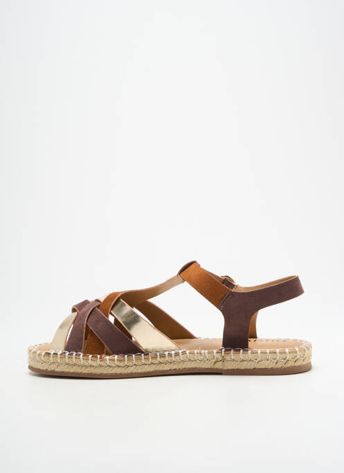 Espadrilles marron ARMISTICE femme