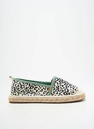 Espadrilles bout rond talon plat jusqu'à 3cm vert ONLY femme