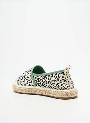 Espadrilles bout rond talon plat jusqu'à 3cm vert ONLY femme