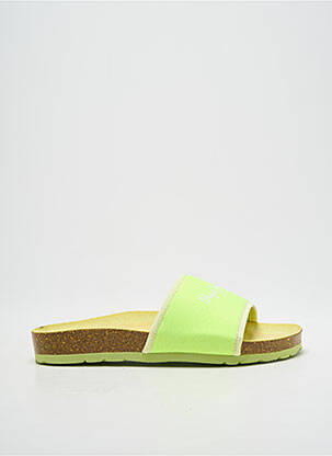 Mules/sabots voute plantaire talon plat jusqu'à 3cm vert PEPE JEANS femme