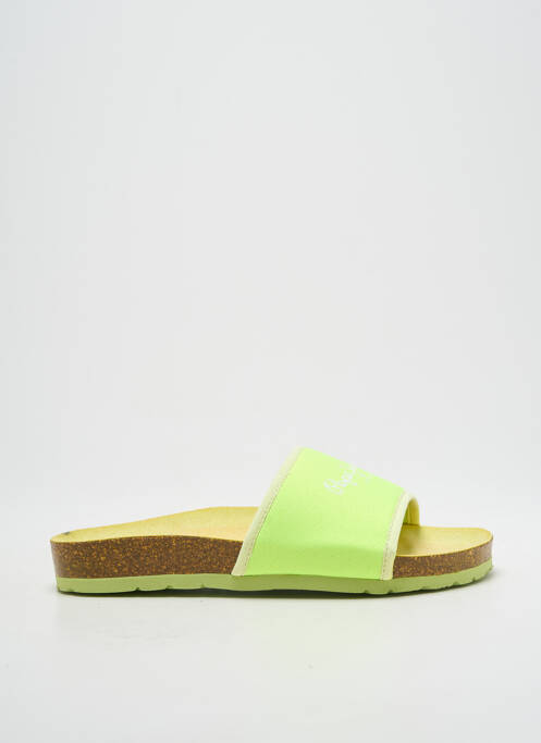 Mules/sabots voute plantaire talon plat jusqu'à 3cm vert PEPE JEANS femme