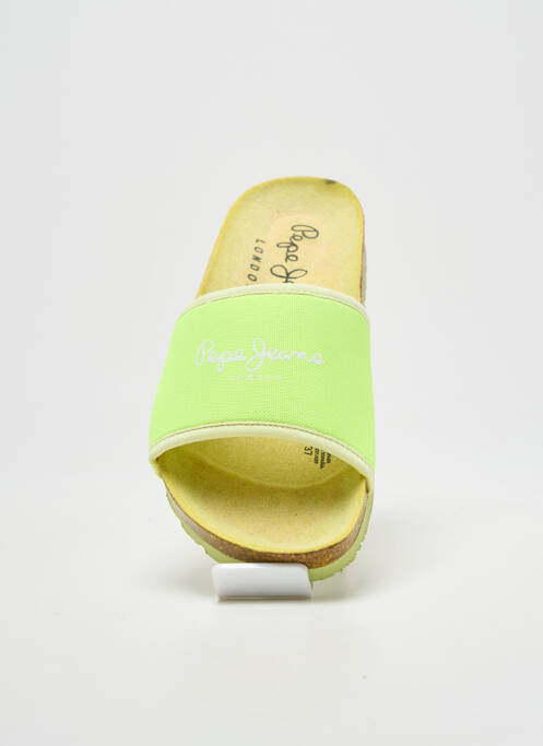 Mules/sabots voute plantaire talon plat jusqu'à 3cm vert PEPE JEANS femme