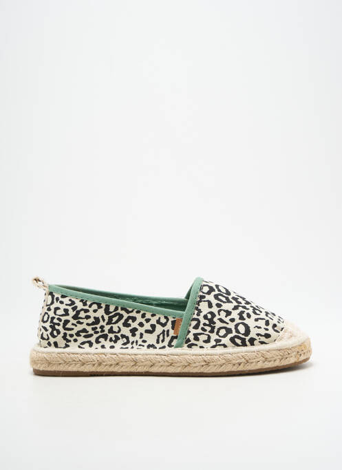 Espadrilles vert ONLY femme