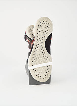 Chaussons/pantoufles bout rond bout rond noir COLLEGIEN enfant