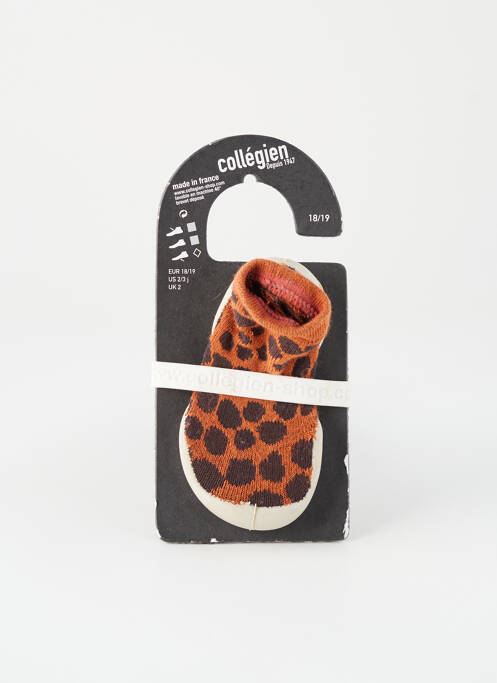 Chaussons/Pantoufles marron COLLEGIEN garçon
