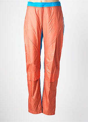 Jogging poches taille normale orange ZIENER femme