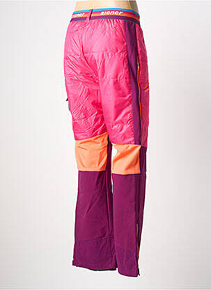 Pantalon droit stretch taille normale rose ZIENER femme