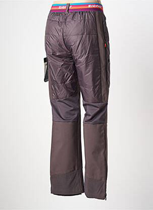 Pantalon droit stretch taille normale gris ZIENER femme