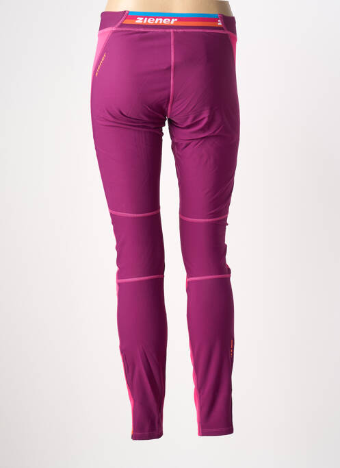 Pantalon slim taille élastique taille normale rose ZIENER femme