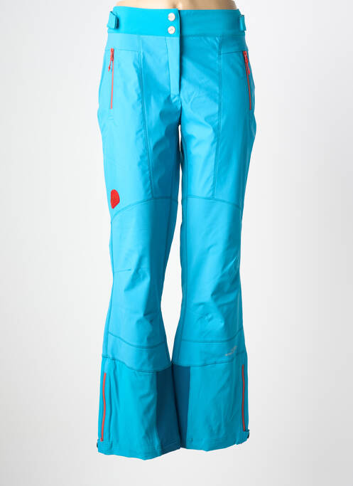 Pantalon droit bleu ZIENER femme