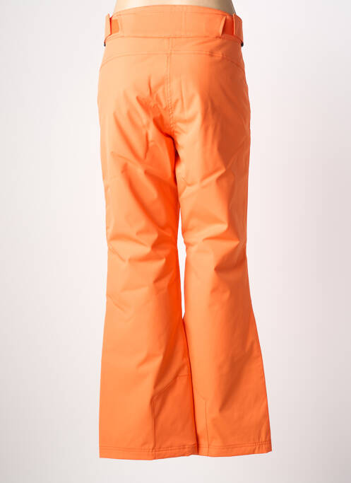Pantalon droit orange ZIENER femme