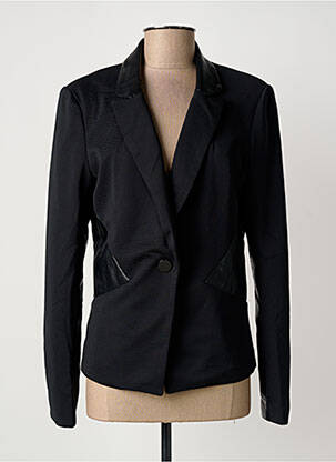 Blazer coupe cintrée noir LUCY & CO femme