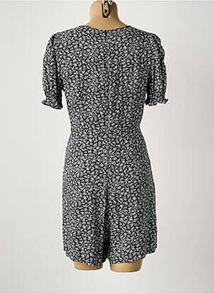 Combishort col cache-coeur manches courtes noir COPPEROSE femme