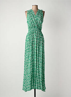 Robe longue vert VICTOR MOD femme