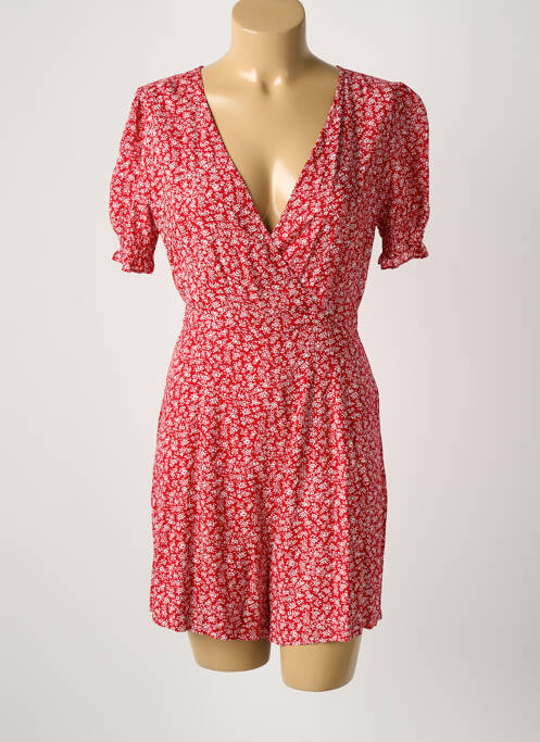 Combishort rouge COPPEROSE femme