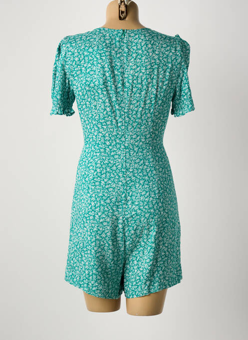 Combishort vert COPPEROSE femme