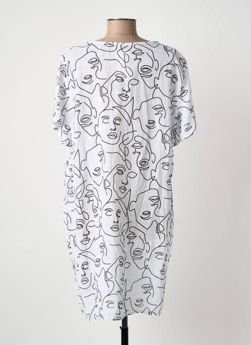 Robe courte blanc NEW COLLECTION femme