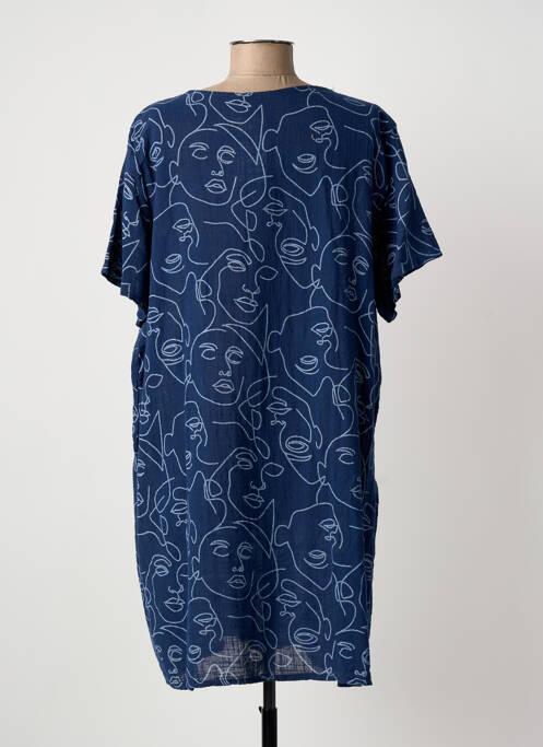 Robe courte bleu NEW COLLECTION femme