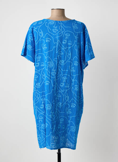 Robe courte bleu clair NEW COLLECTION femme