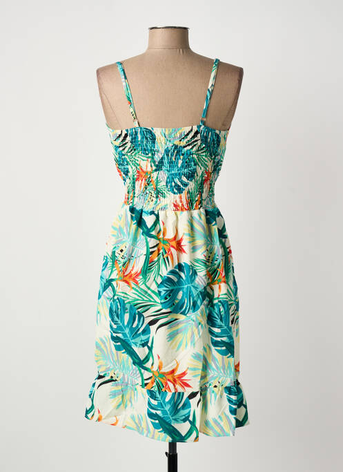 Robe mi-longue beige ELENA Z femme